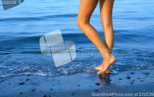 Image of alone at the beach