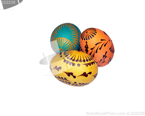 Image of Painted Easter eggs