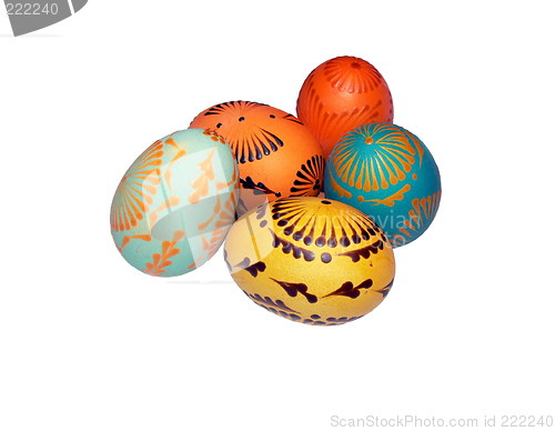 Image of Painted Easter eggs