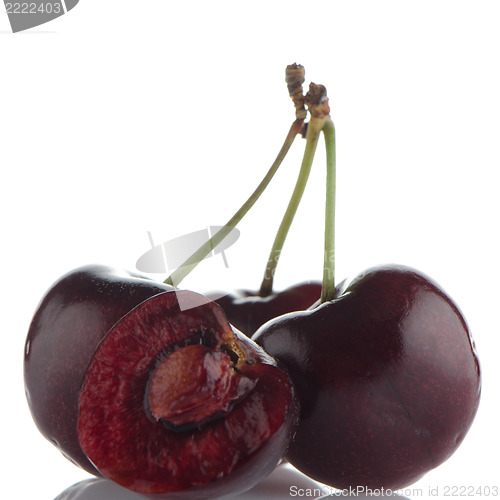 Image of Red cherries 