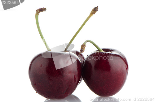Image of Red cherries