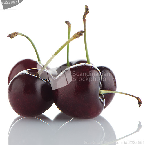 Image of Red cherries