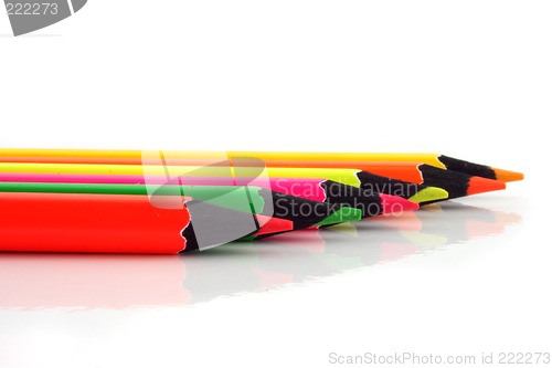 Image of Neon pencils 1