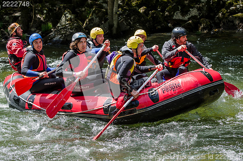 Image of Leaving to the day´s river 