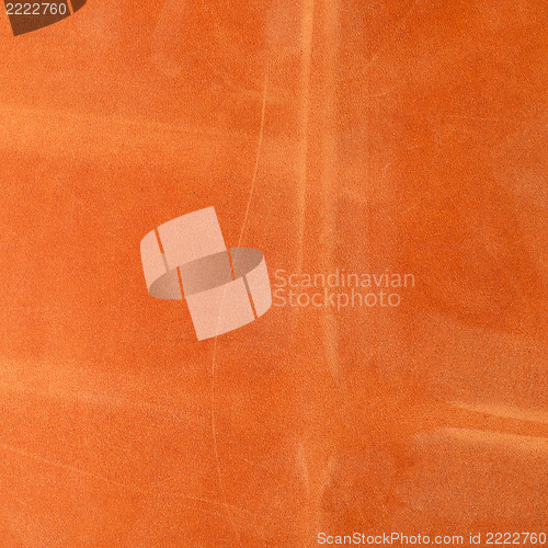 Image of Orange leather background 