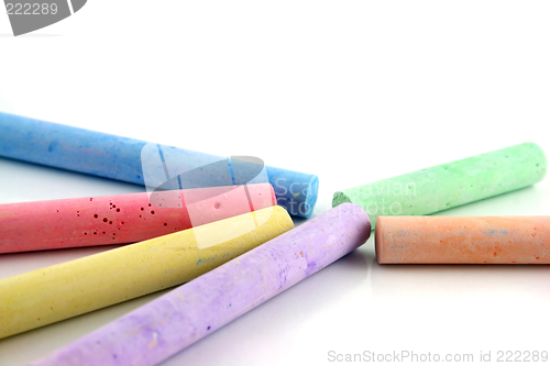 Image of Colored chalks 2