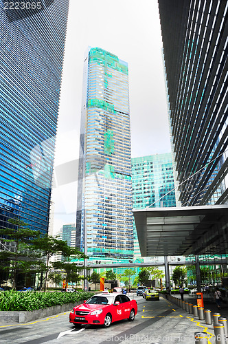 Image of Taxi in Singapore