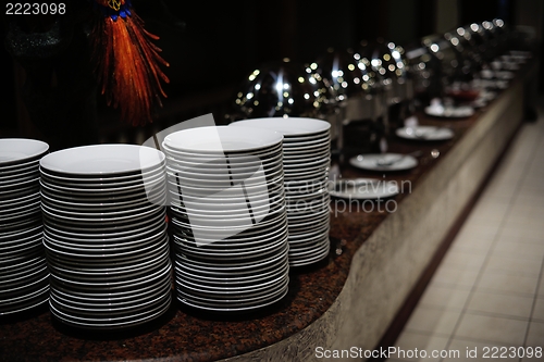 Image of buffet food