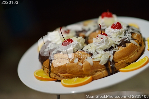 Image of buffet food