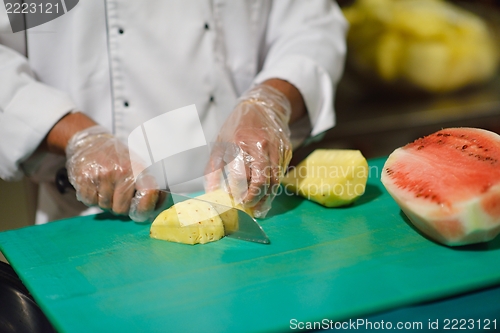 Image of buffet food