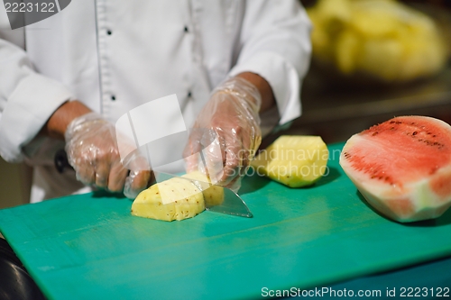 Image of buffet food