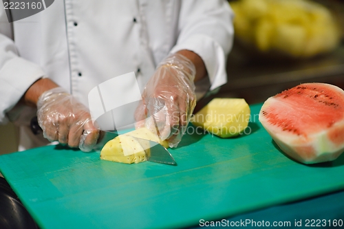 Image of buffet food