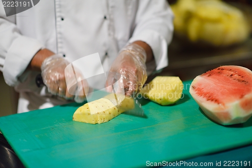 Image of buffet food