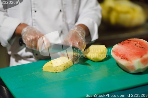 Image of buffet food