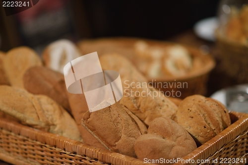 Image of buffet food