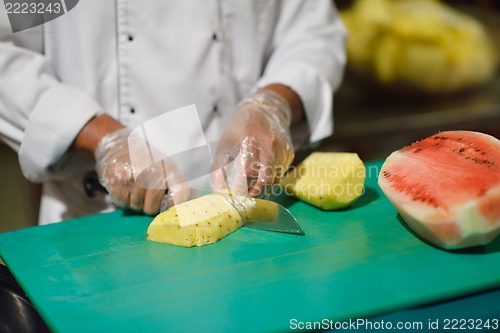 Image of buffet food