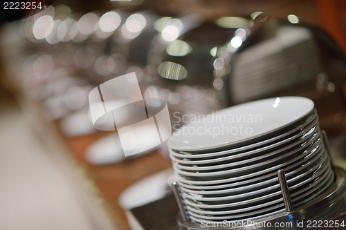 Image of buffet food