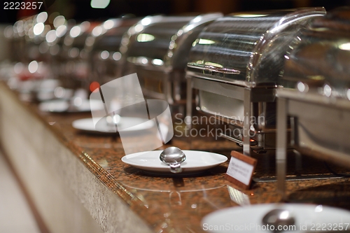 Image of buffet food