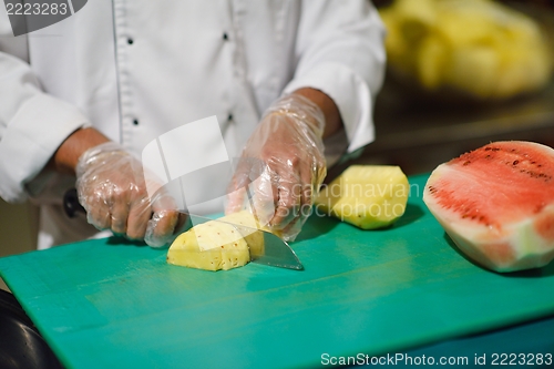 Image of buffet food