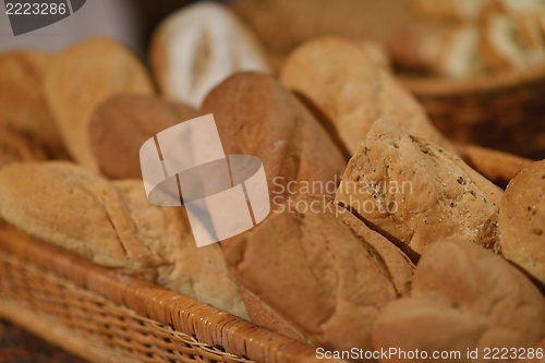 Image of buffet food