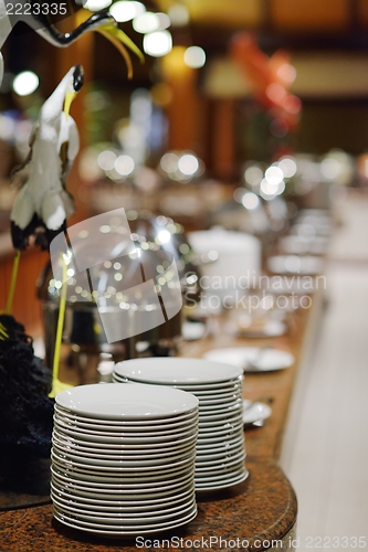 Image of buffet food
