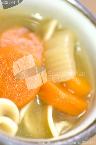 Image of turkey noodle soup