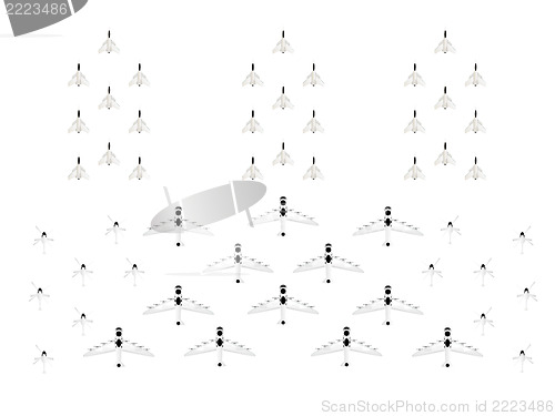 Image of Air force invasion