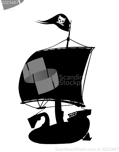 Image of Pirate ship icon