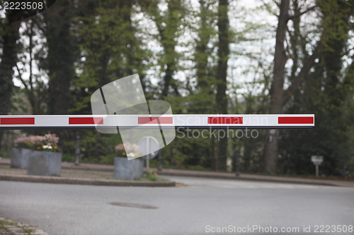 Image of Road traffic barrier or boom