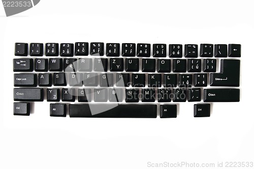 Image of easy black keyboard 