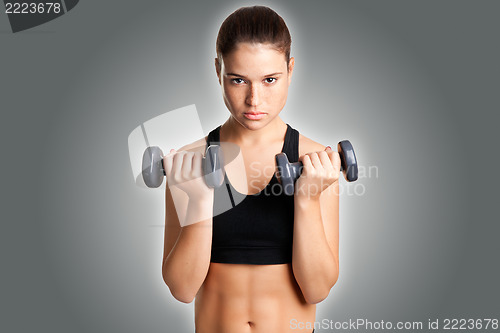 Image of Woman Working Out