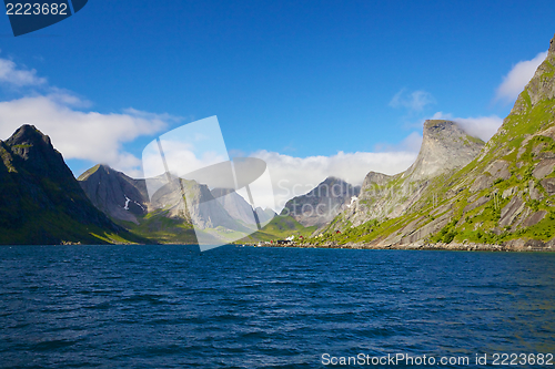 Image of Norwegian fjord