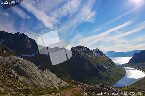 Image of Natural landscape on Lofoten