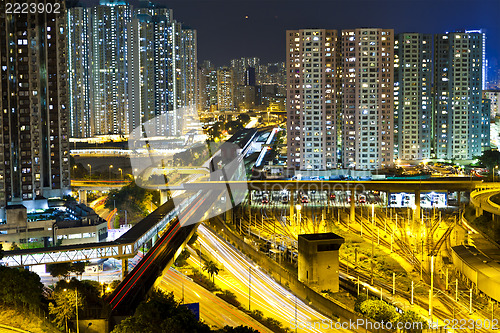 Image of Hong Kong at night