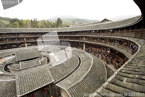 Image of Fujian Tulou house in China