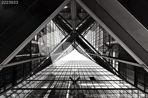 Image of Abstract image of office building