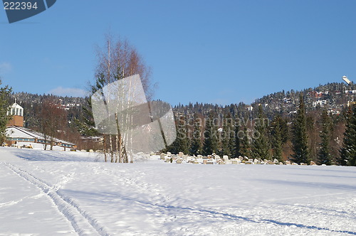 Image of Voksen church in Oslo