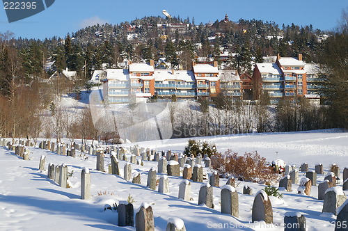 Image of Voksen cemetery in Oslo