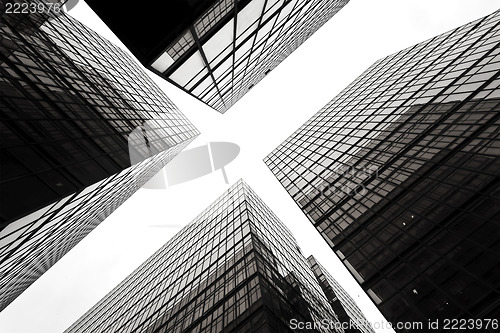 Image of Abstract image of office building
