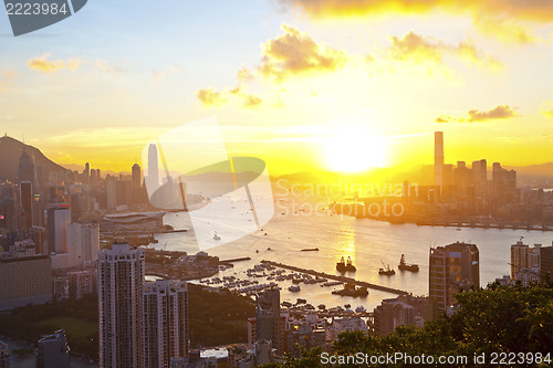 Image of Sunset city