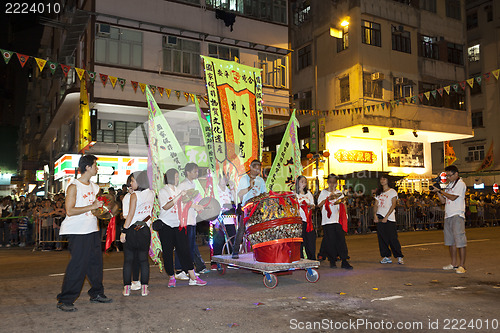 Image of Tai Hang Fire Dragon Dance in Hong Kong