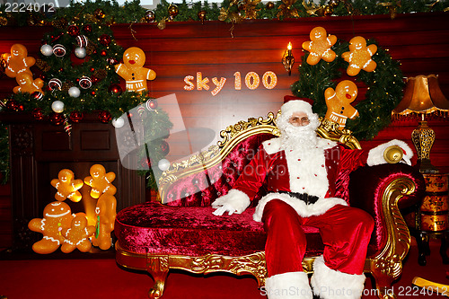 Image of Santa Claus in Hong Kong