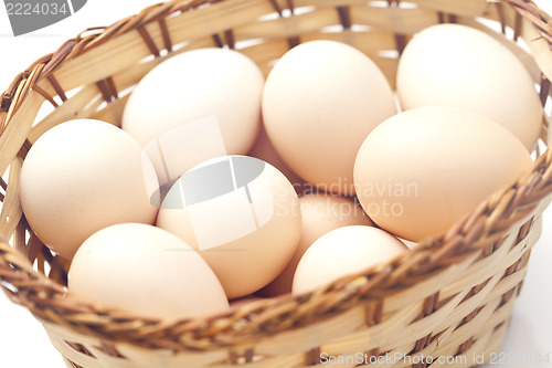 Image of Eggs in basket
