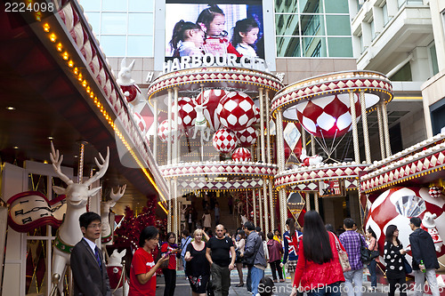 Image of Christmas in Hong Kong