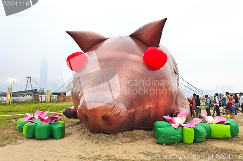 Image of Visual culture exhibition at West Kowloon Kowloon, Hong Kong.