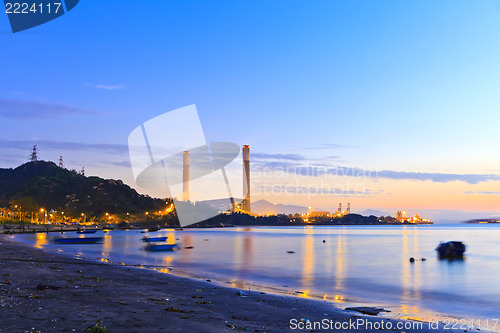 Image of Power plants along the coast