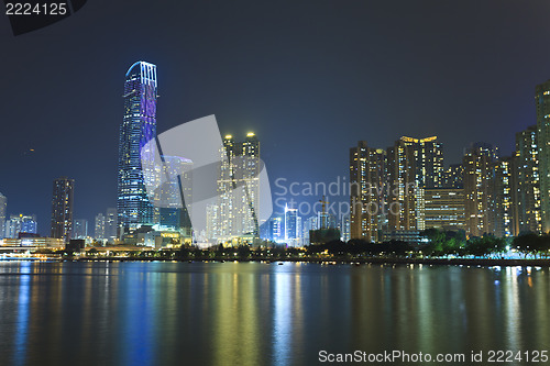 Image of Hong Kong at night