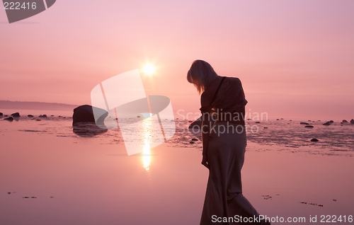 Image of pink sunset