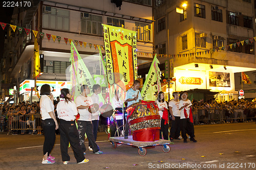 Image of Tai Hang Fire Dragon Dance in Hong Kong