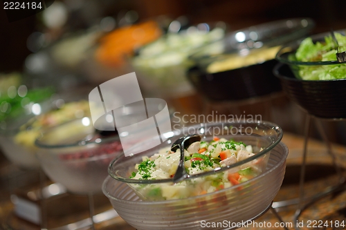 Image of buffet food